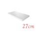 Blat atermic culoare Alb 27 cm